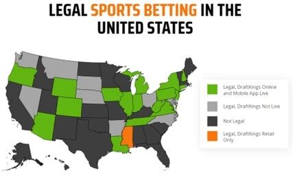 draftkings sportsbook legal states